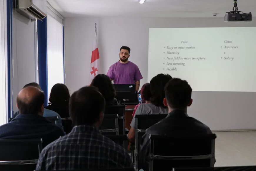 Credo Bank Senior Automation Engineer delivered lecture on Software Testing Automation