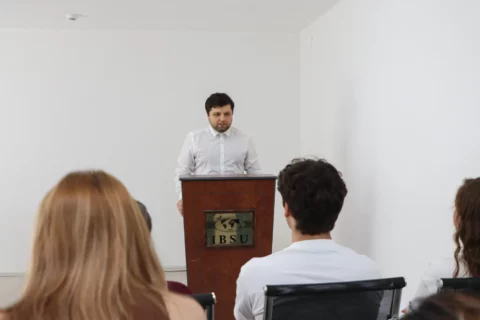 IBSU hosted final of ‘Public Speaking Championship for Pupils’ project