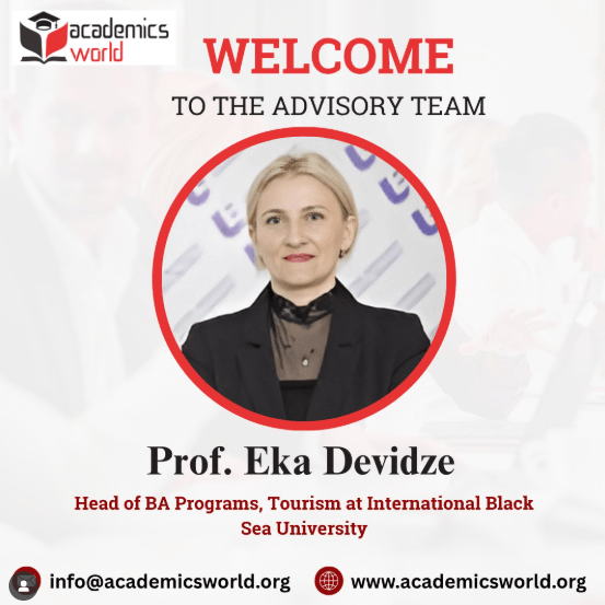 Professor Eka Devidze has been chosen as Advisory Member of AcademicsWorld