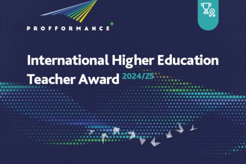 Head of Tourism programs won ‘PROFFORMANCE+ International Higher Education Teacher Award’