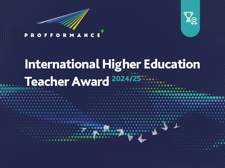 Head of Tourism programs won ‘PROFFORMANCE+ International Higher Education Teacher Award’
