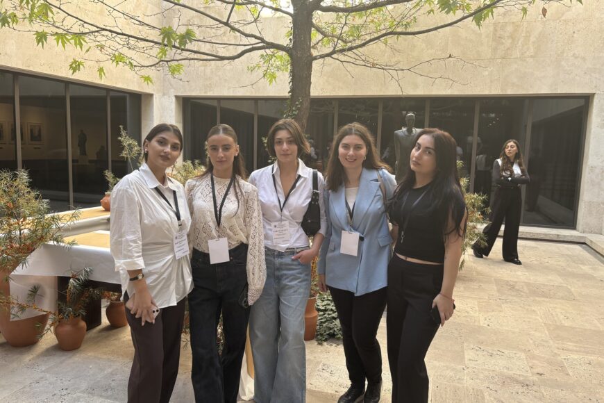 IBSU-ს მარკეტინგის სტუდენტები მე-11 საერთაშორისო ახალგაზრდულ კონფერენციაზე ერევანში