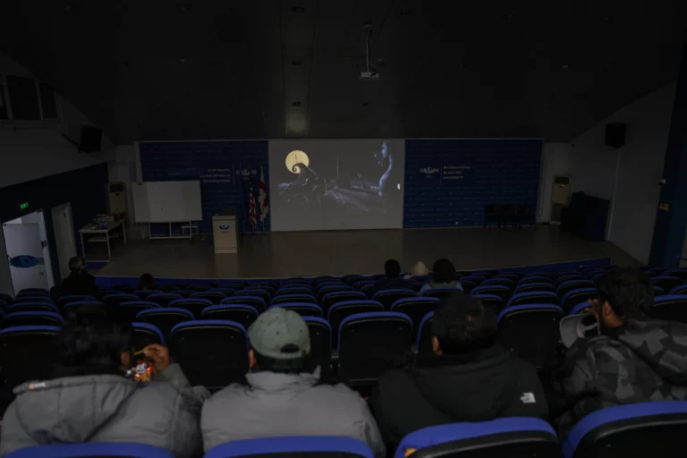 Christmas Movie Night at the International Black Sea University