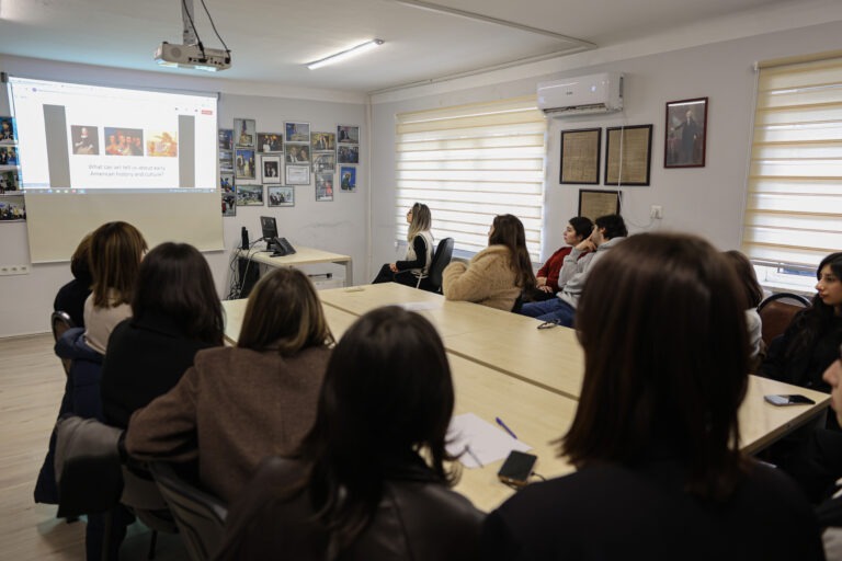 Students of the American Studies program at Black Sea International University attended the second session of the online lecture series delivered by the Smithsonian Institution in Washington, D.C.