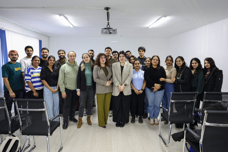 Orientation meeting for the second cohort of students of the double degree program “Management and Information Technologies.”