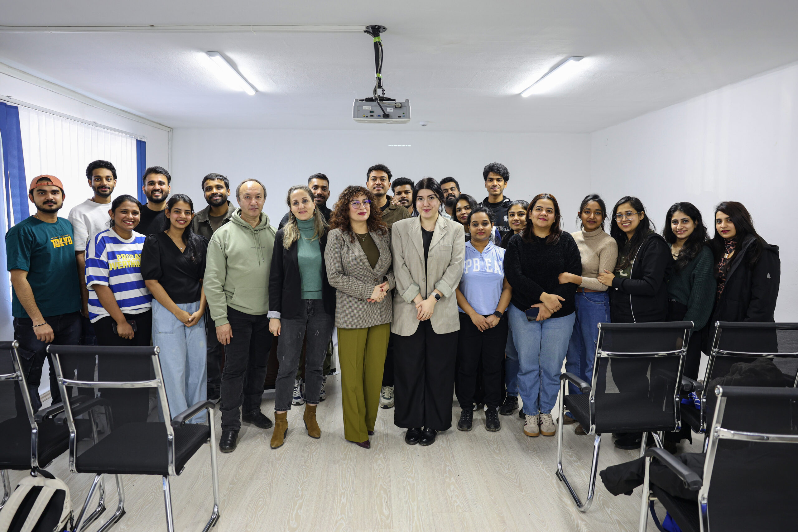 Orientation meeting for the second cohort of students of the double degree program “Management and Information Technologies.”