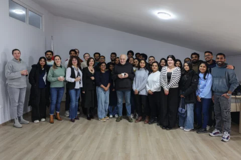 IBSU-ს ორმაგი დიპლომის სამაგისტრო პროგრამის – „მენეჯმენტი და ინფორმაციული ტექნოლოგიები“ მეორე კოჰორტის უცხოელი სტუდენტების შეხვედრა  დეკანთან და პროფესორებთან