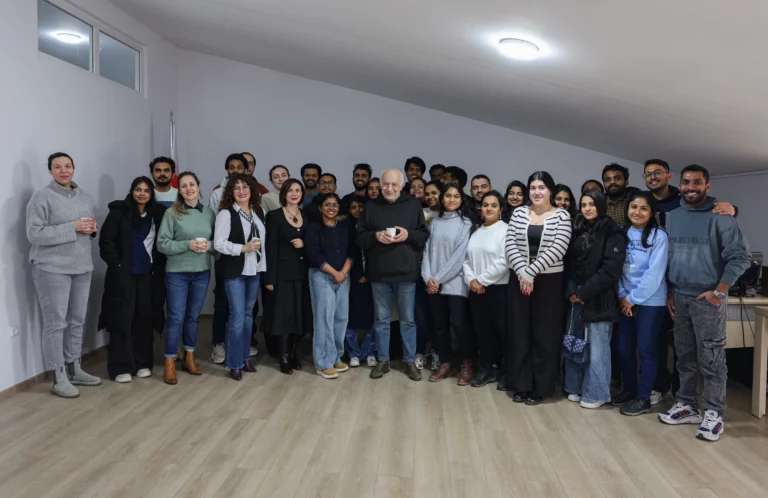 IBSU-ს ორმაგი დიპლომის სამაგისტრო პროგრამის – „მენეჯმენტი და ინფორმაციული ტექნოლოგიები“ მეორე კოჰორტის უცხოელი სტუდენტების შეხვედრა  დეკანთან და პროფესორებთან