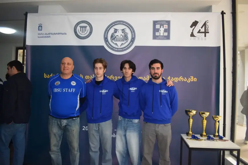 IBSU students participate in the Georgian Chess Cup – Inter-University