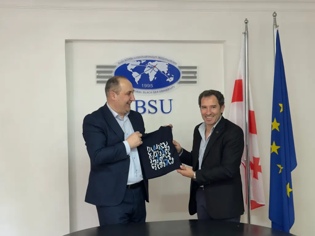 ISAG professor gave a lecture at IBSU within the framework of the Erasmus+ staff program