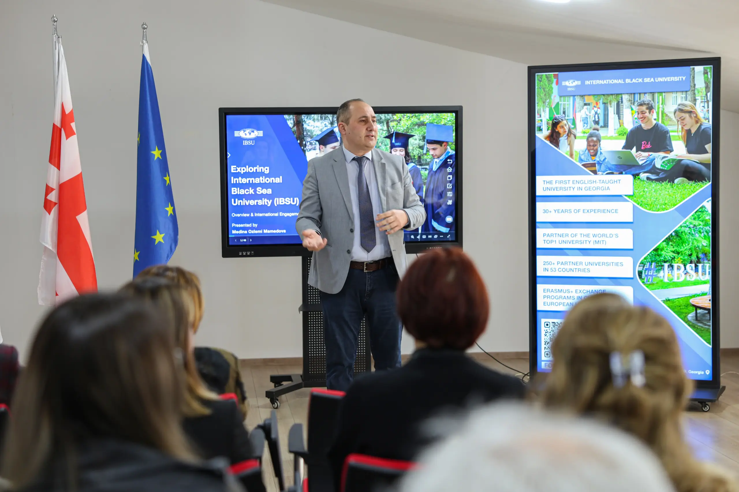 IBSU hosted the third day of the International Staff Week.