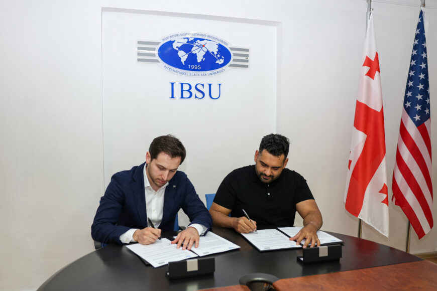 IBSU-სა და 2080 Venture Holdings-ს შორის ურთიერთთანამშრომლობის მემორანდუმი გაფორმდა